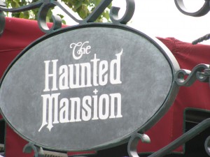 Haunted Mansion Sign