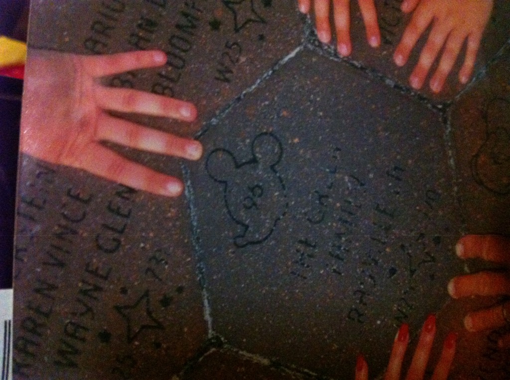 commemorative brick disney world