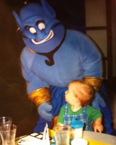 Character meal with Genie