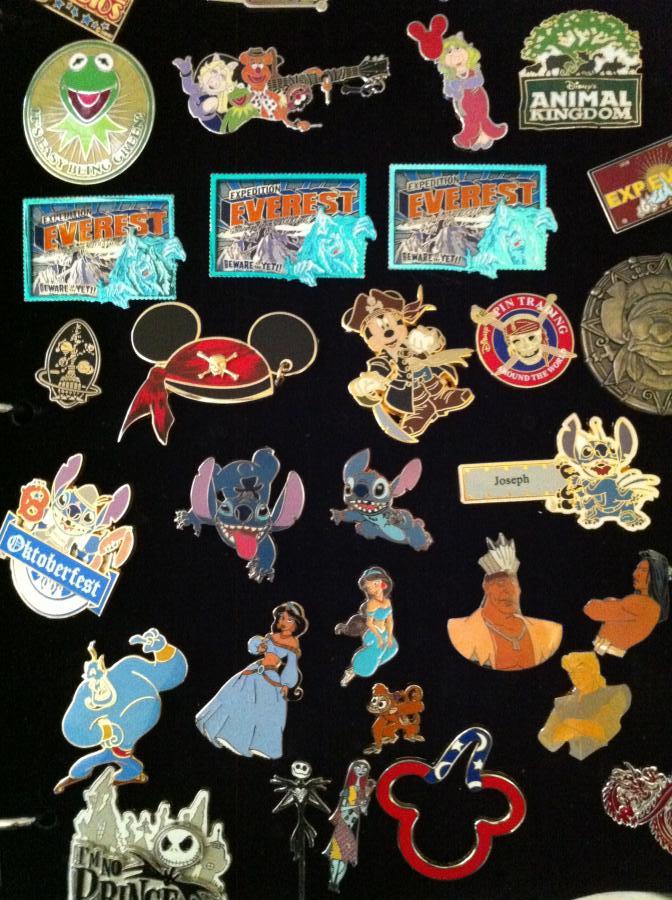 500 Piece Disney Trading Pins Lot - NO DUPLICATES!!