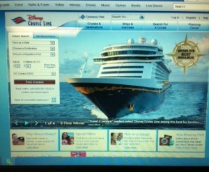 Disney Cruise Line Site