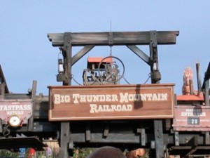 WDW Big Thunder Mountain Railroad