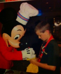 Disney Character Autographs at Chef Mickey's