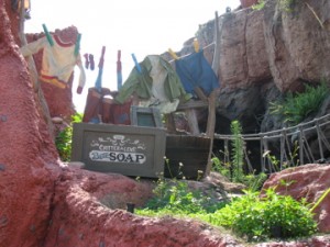 Walt Disney World's Splash Mountain Scenery