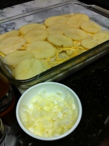 'Ohana Cheesy Potatoes in Process 2