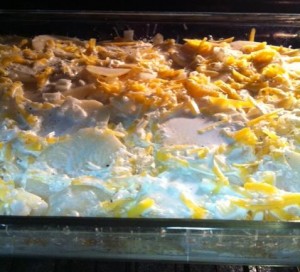 'Ohana Cheesy Potatoes in Process 4