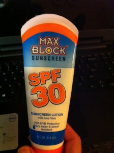 Max Block Sunscreen SPF 30