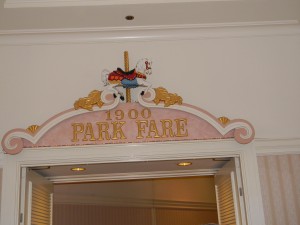 Doorway to 1900 Park Fare