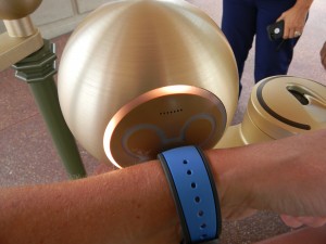 Magic Band at Park Entrance