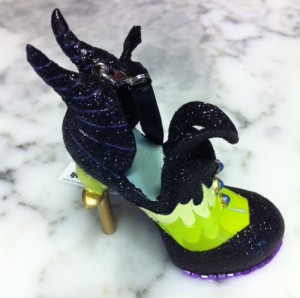 Disney Shoe Ornament - Maleficent