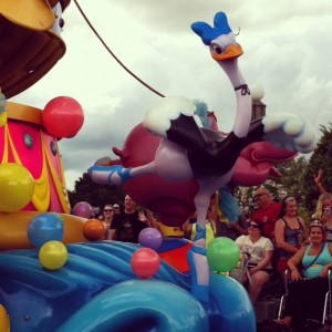 Festival of Fantasy Parade Ostrich