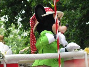 Minnie Mouse at Animal Kingdom