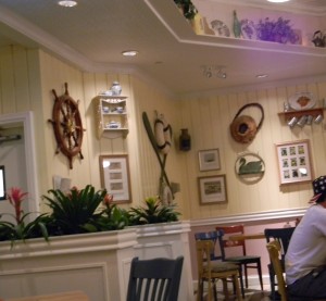 Dining room at Olivia's Cafe / Old Key West Resort