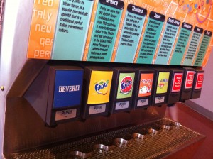 Soft Drink Flavors in Epcot's Club Cool