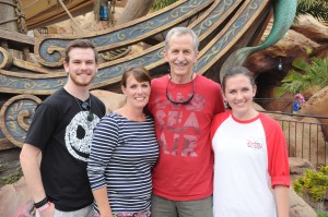 Family Picture in Fantasyland