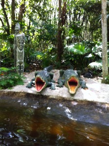 Crocodiles on the Jungle Cruise