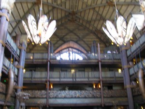 Lobby at Animal Kingdom Lodge