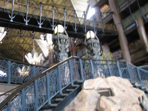 Lobby at Animal Kingdom Lodge