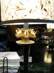 Victoria Falls Lounge lamp detail