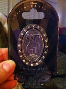 Disney's Hollywood Studios 25th Anniversary Pin