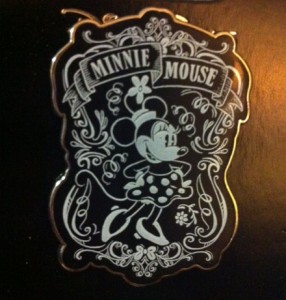 Minnie Mouse Chalkboard Pin