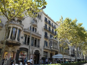 Buildings in Barcelona
