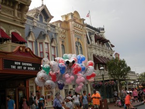Balloon Vendor on Main Street U.S.A.
