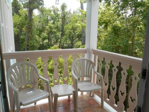 Morning on the balcony at Old Key West