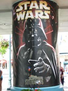 Darth Vader on Star Wars Weekend Poster