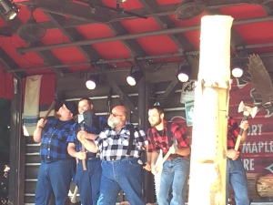 Canadian Lumberjack Show in Epcot