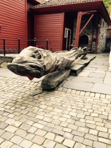 Dried Fish Statue