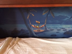 Polynesian-Villa-Fold-Down-Bed-Art