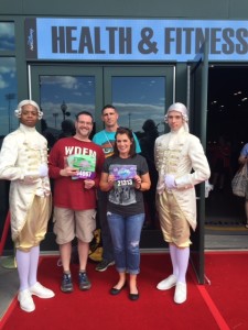 Footmen with Nick, Dave, and Lisa