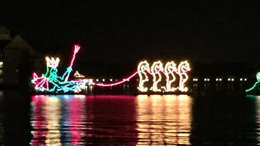 Disney World's Electrical Water Pageant