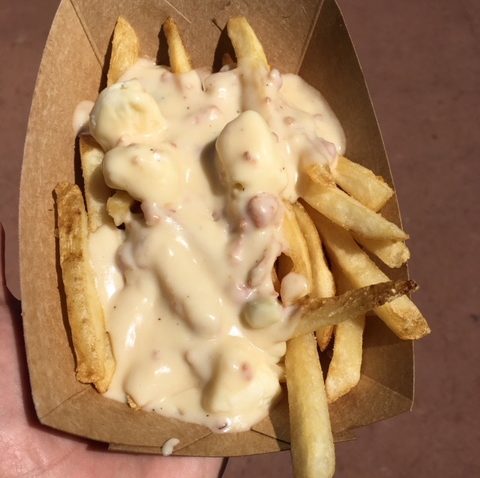 Poutine from Epcot's Refreshment Port