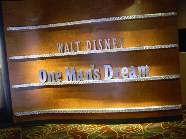 Walt Disney: One Many's Dream feature wall
