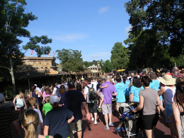 Walt Disney World Summer Crowd