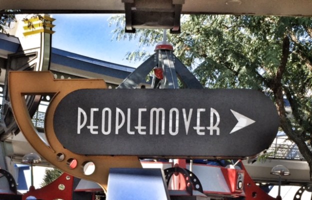 Person Move. Sign RM-PeopleMover-Outside-Sign - Living a Disney LifeLiving a Disney Life