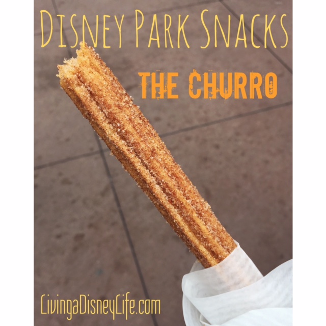 Favorite Disney Snacks - Churro! - Living a Disney LifeLiving a Disney Life